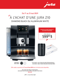 JURA Z10 Diamond Black machine à espresso automatique 15464