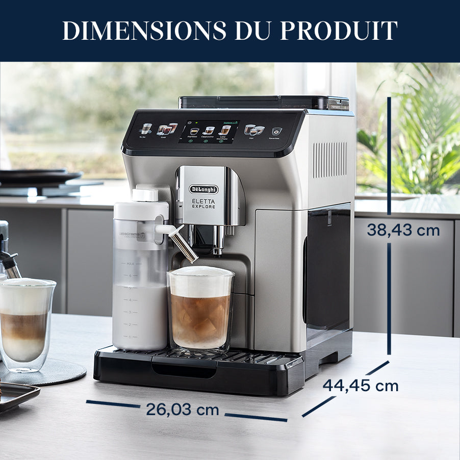 Delonghi Eletta Explore avec Cold Brew ECAM45086S italcaffe