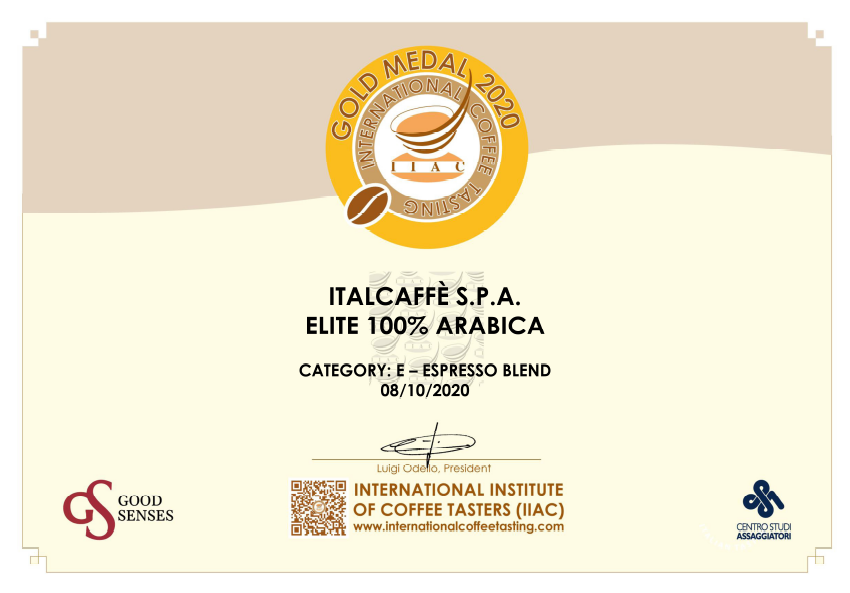 Café en grains 100% arabica goût italien 1 kg