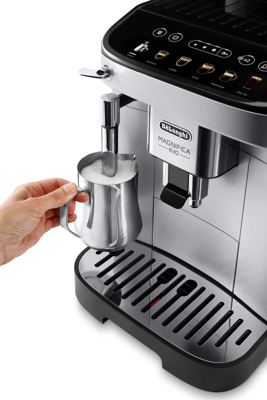 Cafetière et machine à espresso Magnifica Evo de DeLonghi avec mousseur à  lait automatique