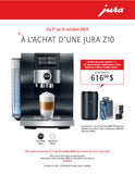 JURA Z10 ALUMINIUM BLACK JU15702/ALUMINIUM WHITE /JU15792 *NOUVEAUTÉ*