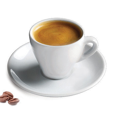 Ensemble de 4 Tasses à Espresso blanc pur – italcaffe