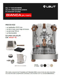 LELIT MACHINE ESPRESSO LELIT BIANCA PL162T V3 BLANCHE