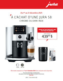 JURA S8 CHROME 15653 NOUVELLE VERSION