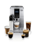 Delonghi Dinamica Grise Latte Crema machine à espresso avec mousseur à lait ECAM35075SI