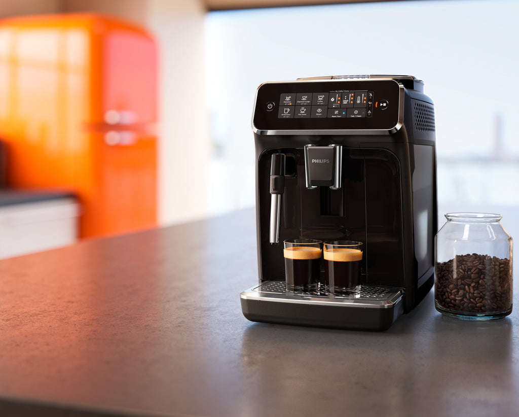 Machine espresso à café en grains avec broyeur Philips série 3200 -  Cafetières, filtres