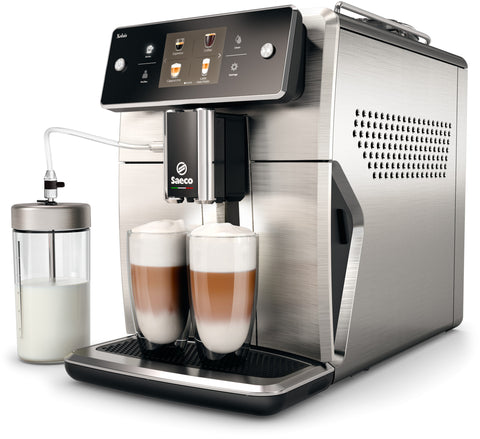 Saeco Xelsis Acier Inoxydable machine espresso automatique SM7685/04