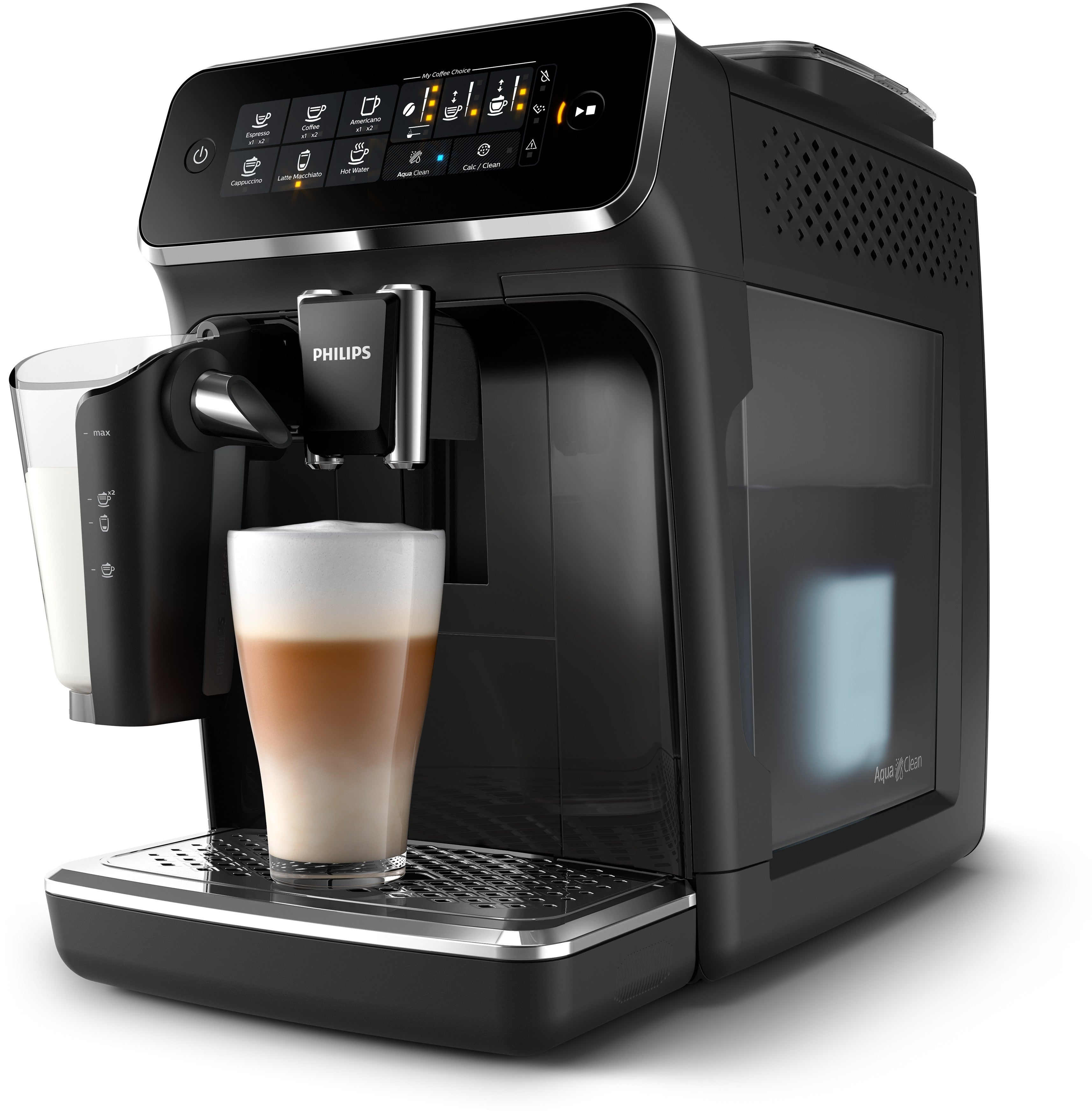 Machines à expresso et cafetières : latte, cappuccino, etc.
